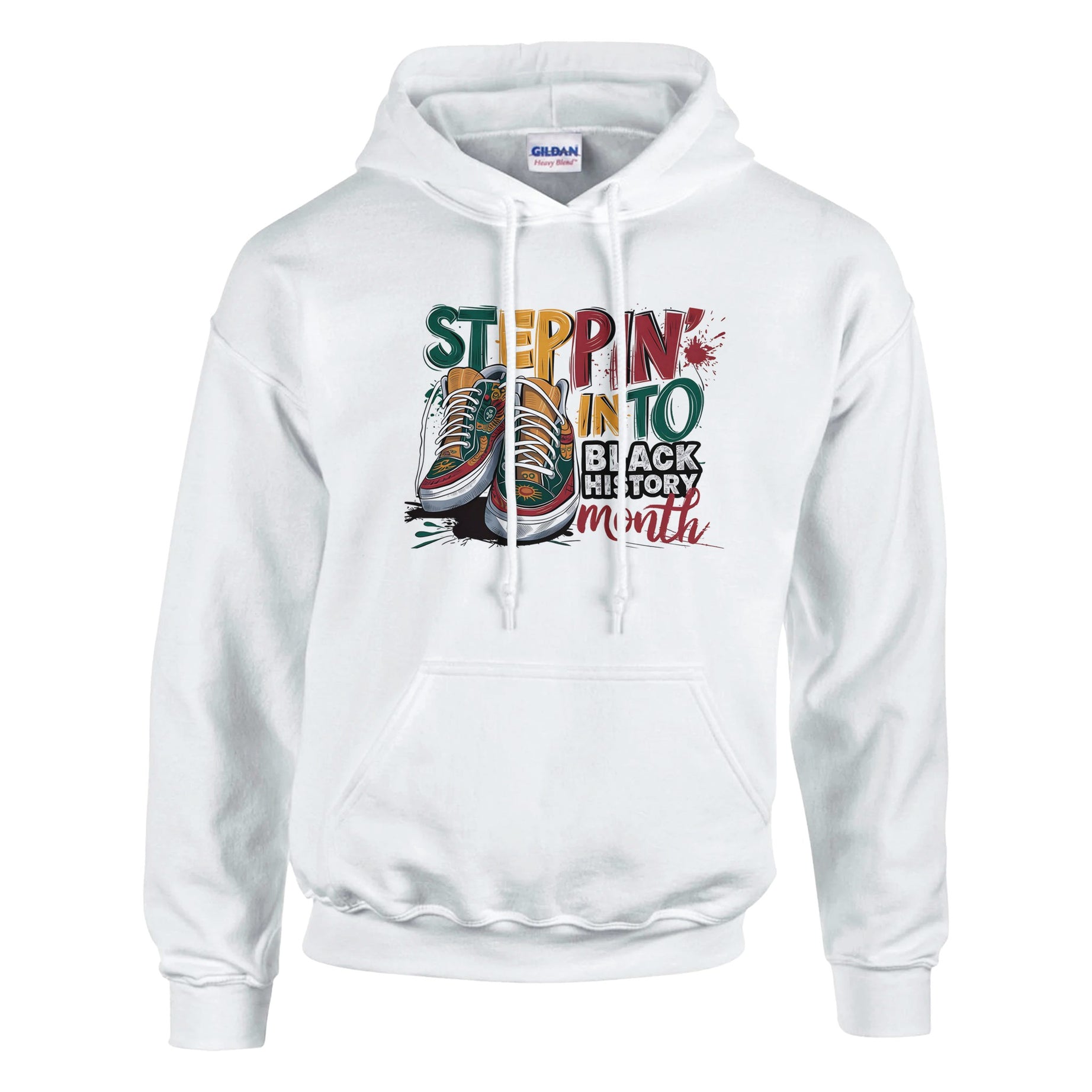Stepping Into Black History Month Hoodie For Men & Women - Prideful Roots