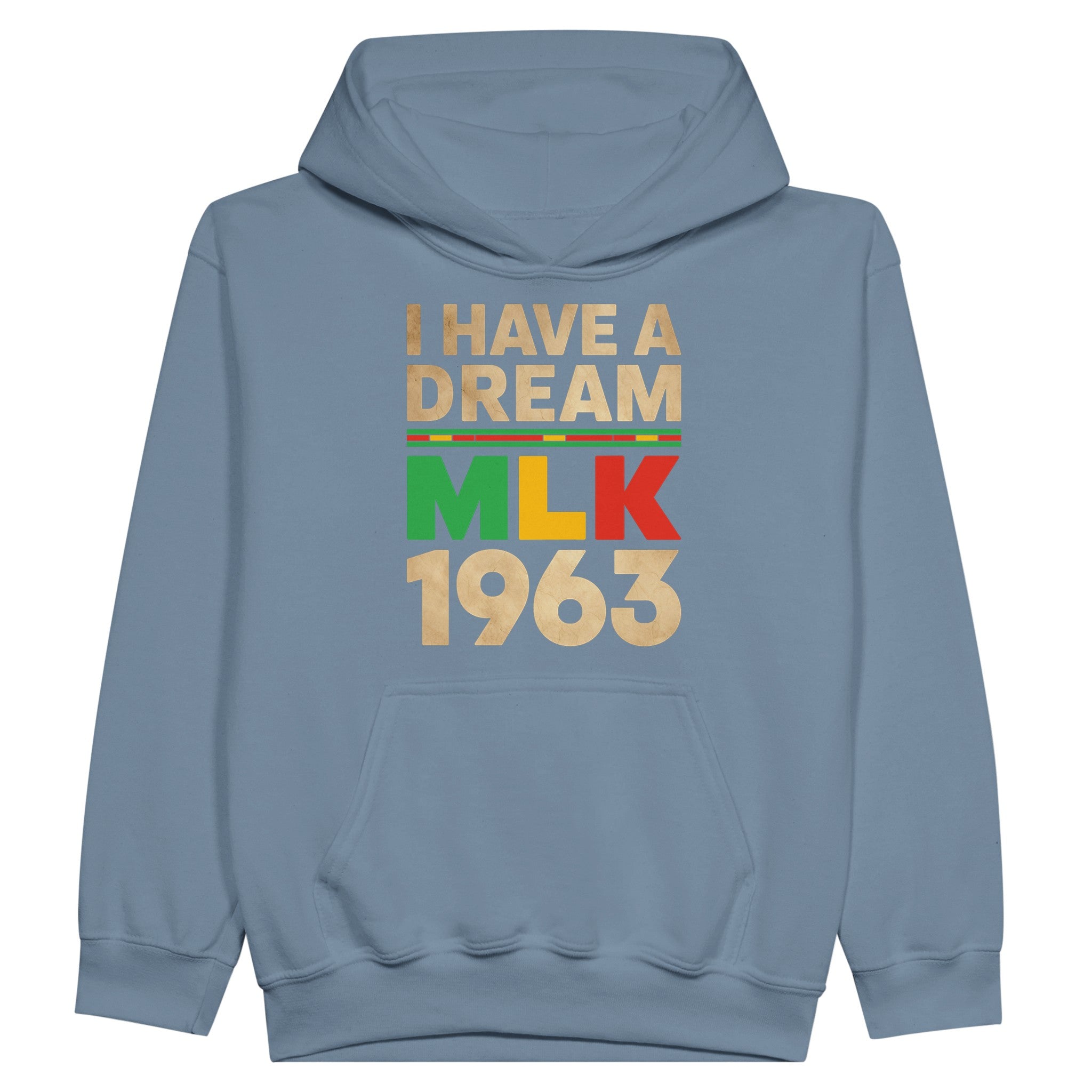 MLK 1963: I Have a Dream Legacy Hoodie For Kids - Prideful Roots