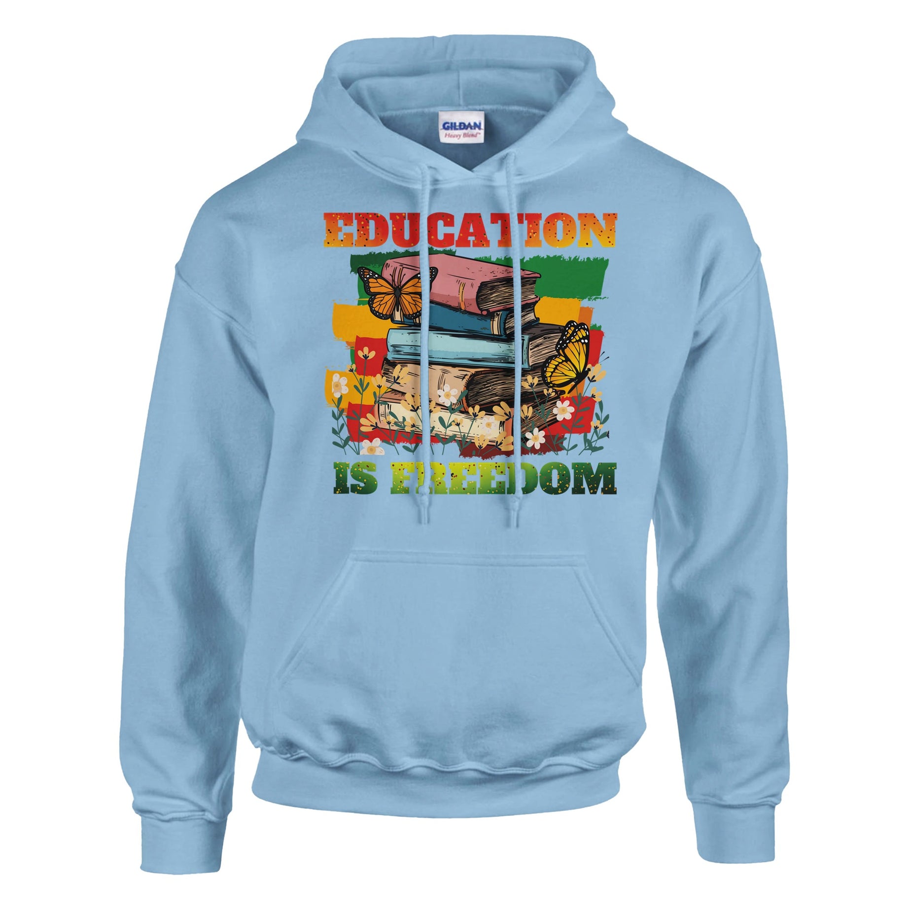Education is Freedom | Black History Hoodie For Men & Women - Prideful Roots