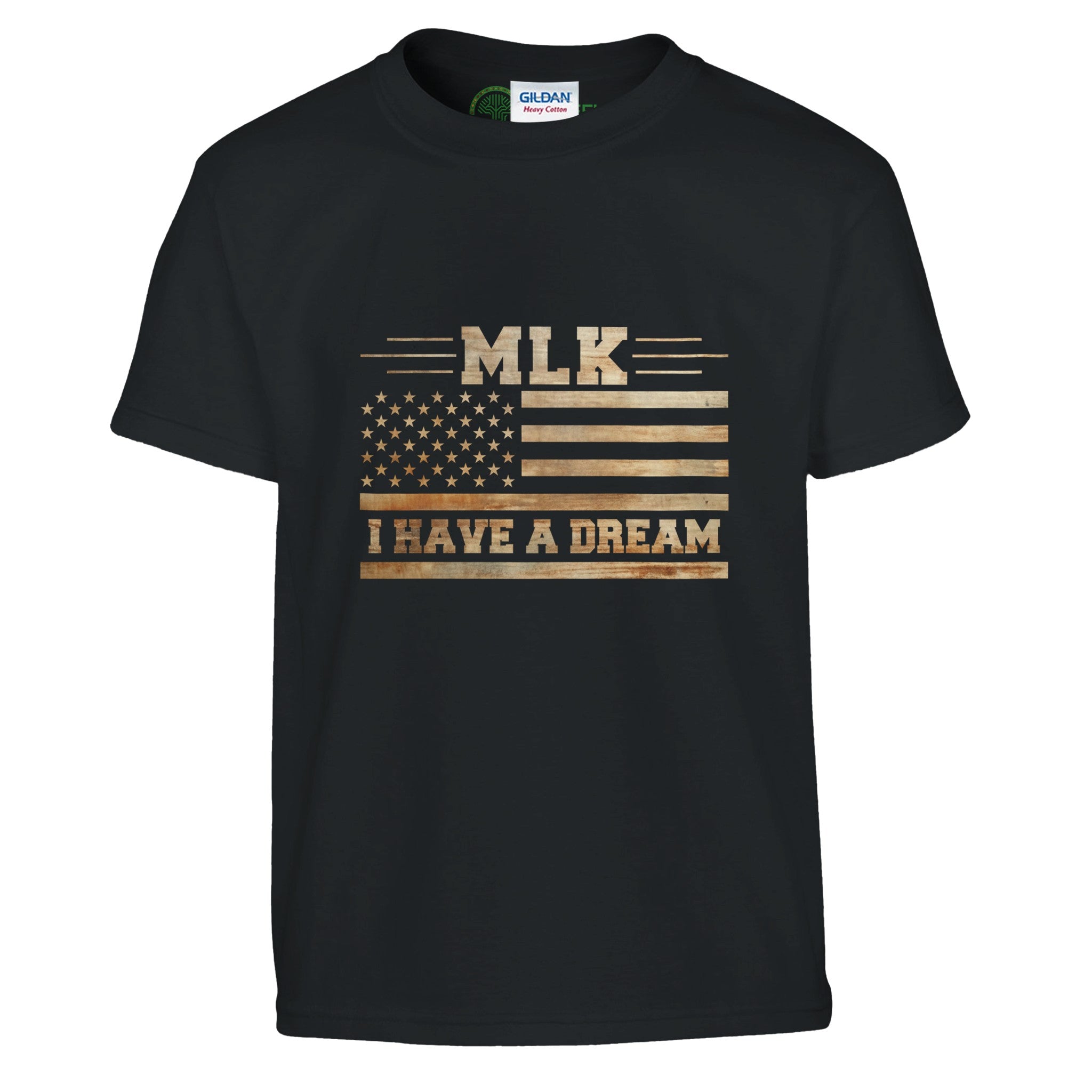 MLK Dream & Freedom | Black History Icon T-shirt For Kids - Prideful Roots