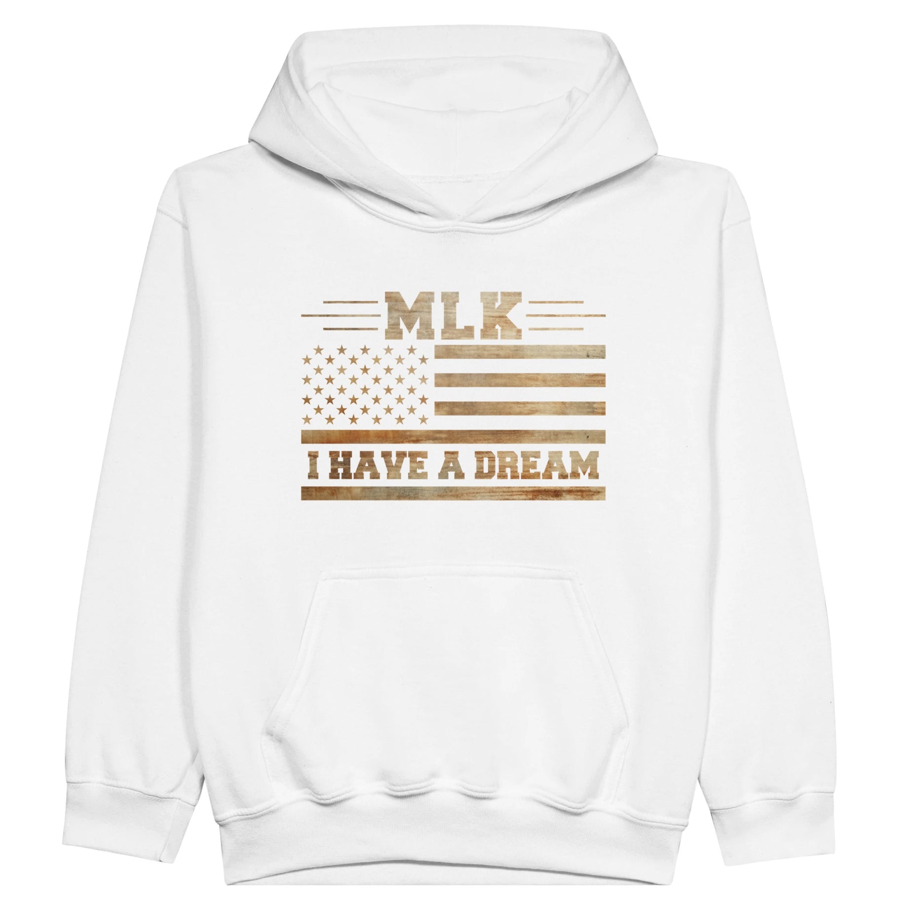 MLK Dream & Freedom | Black History Icon Hoodie For Kids - Prideful Roots